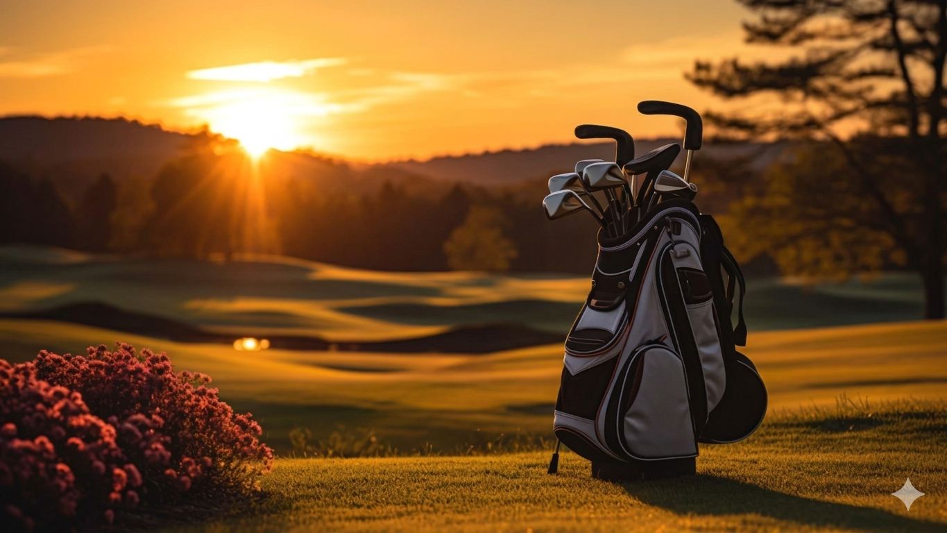 Golf Course Sunset